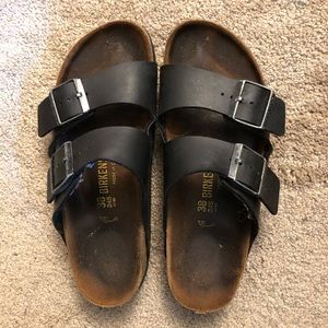 Black Birkenstock Arizona Size 38